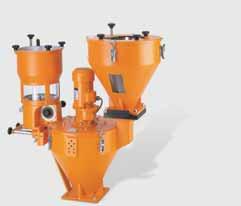 with the matching conveying units.the mixer is made of V 2 A steel. Illu.