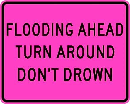 Driving In Rain: Flooded Roads Never driving through standing water if you can avoid it. If you must driving through standing water, If you become trapped in rising You don t know how deep it is.