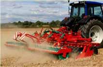 Allows high speed, even, stubble cutting and incorporation in all conditions Individually