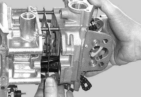 Subsection 08 (CYLINDER AND HEAD) 4 Torque cylinder head nuts no. in criss-cross sequence at half of the recommended torque value in the exploded view. Finish tightening hexagonal nuts no.