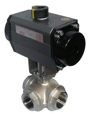 Valve actuators sized on a maximum differential pressure of 10 bar wet service, operated at least once per day.