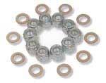 95055-3RD MEMBER NUTS & WASHERS - SET OF 10 VENT CAP Rear end vent has 1/8 NPT thread and features a floating cap.