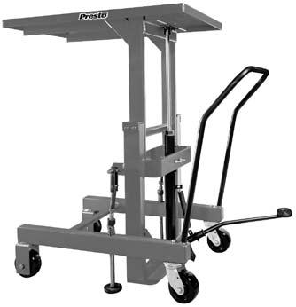 Post Lift Tables P Series P2436 P2448 P3036 P3060 42 42 42 42 Size 24 X 24 X 48 30 X 30 X 60 400 lbs 460 lbs 445 lbs 600 lbs $1,110 $1,640 $1,570 $2,340 Hydraulic Cantilever Tables 2000 lb capacities