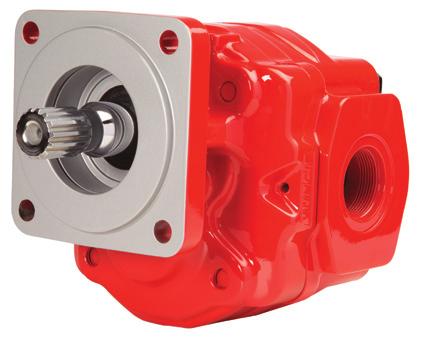 ) X SERIES Provides 9 displacements to cover medium to heavy flow, high-pressure requirements Bi-rotational, 4-port design is standard with speeds up to