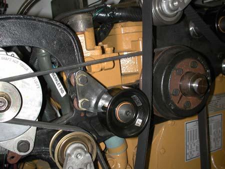 Refit the alternator using the OEM bolts and connect the wiring. Torque to specification, (figure 17). 4.