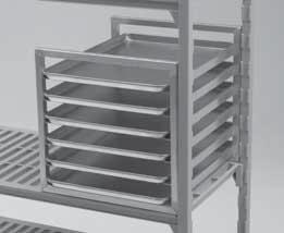 Single Shelf Security Cage (for deep shelf only) Securely store valuable products on a single shelf.