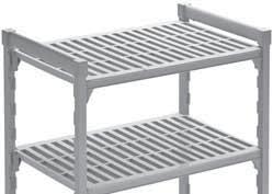 Camshelving Series Quick Reference Guide Cambro offers three rust-free, non-corrosive, hygienic shelving systems that will hold up to the tough demands of commercial foodservice operations.