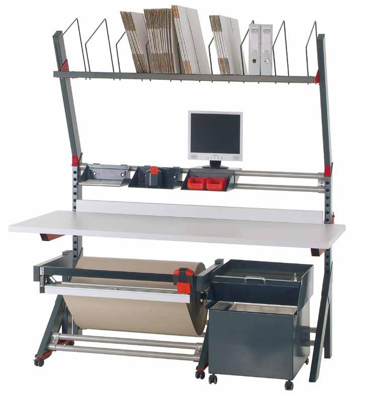 adjustment with a crank or electric motor Extensive range of accessories Tables with an integrated scale and/or roller track QUALITY MADE IN GERMANY 1710
