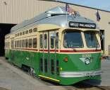 Historic and modern streetcars