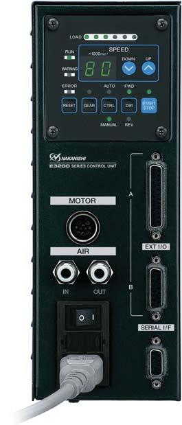 CONTROL UNIT AC00-0V for international operation,000~0,000 min- (rpm) Maximum Output 0W CAT. No. CONTROL UNIT NE0 0,000 min - (rpm) ispeed E0 E0 E00 E000 ø0." ø0.