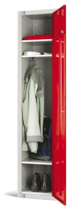Dispenser 12 Garment Service Locker 183845GSL 1800 x 380 x 450 Space Saving Unit Top Compartment Used for Service Laundry No