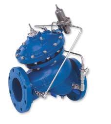 Pressure-Relief/Sustaining Valves Pressure-Relief/Sustaining Valves protect pumps and water distribution systems from two extreme situations: When installed off-line, they relive damaging excessive