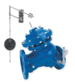 Level Control Valve with Float Pilot Float controlled valves combine the advantages of excellent hydraulic control valves with the simplicity of mechanical floats.