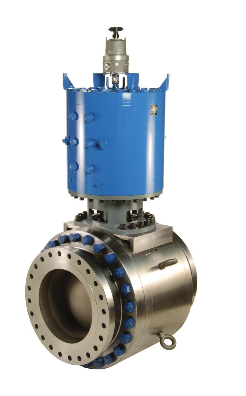 Over the last 60 years, more than 100,000 rotary vane actuators have been successfully installed on various kinds of pipelines, and most of the actuators are still in operation.
