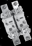 42219-G J217726 BB04EPR * EP bases have square contacts. PP bases have pincer contacts. Type 0-PP Fuse Bases for N-0 Fuses w/o striker Poles Discontinued Cat.