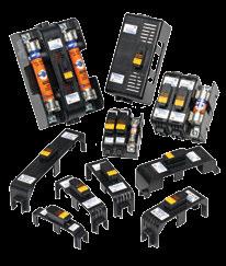 DFC SERIES Dead-Front Fuse Covers Mersen DFC dead-front fuse covers snap on to individual fuses installed in fuse blocks, covering exposed live clips and terminals and reducing accidental contact by