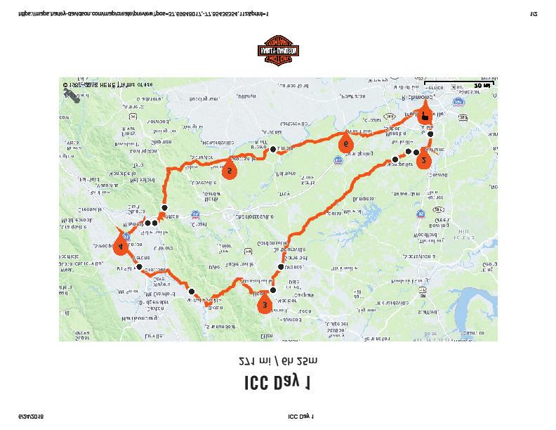 Route Details Also, there are links to each of the routes in the Harley Ride Planner program so that you can