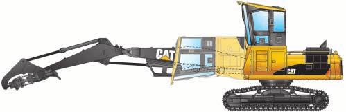 (All risers with cab tilted) 3470 mm (11'") 3470 mm (11'") 2 Boom height 3080 mm (10'1") 3030 mm (10'1") 3 Overall height 490 mm (16'3") 490 mm (16'3") 4 Shipping length 16 630 mm (4'7") 17