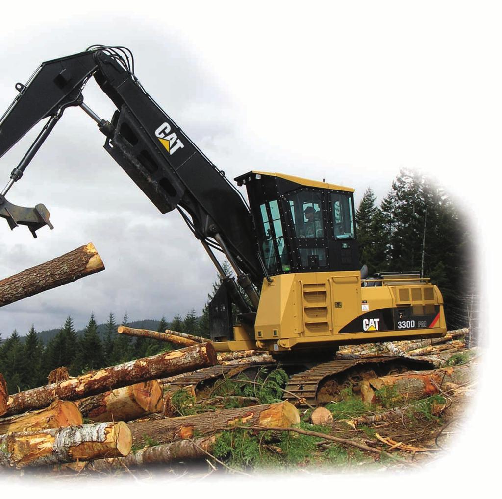 Structures Purpose-built carbody design uses the most advanced manufacturing processes, ensuring durability and reliability in the most rugged forestry applications. pg.