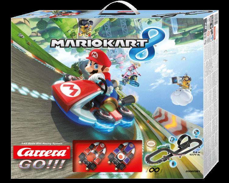 RACE SETS RACE SET NINTENDO MARIO KART 8 (TOY-62361) 105.00$ (MSRP $149.99) Nintendo Mario Kart 8, GO!
