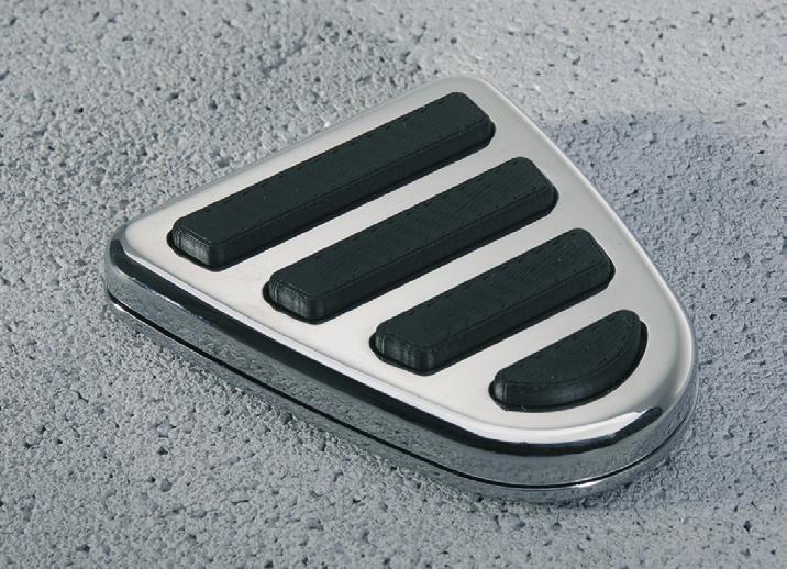 99 Passenger Floorboards Added comfort for your passenger Manufactured from Billet aluminium Polished and clear powder-coated Rubber footpad