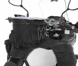MADE IN THE EU (GERMANY) Tankbag VP 45 The proven VP 45 tank bag, now with a new top section!