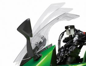 Optional Integrated Panniers (Accessory) Talk to your Kawasaki Dealer about fitting the optional panniers to the Ninja 1000 ABS.