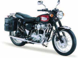 CRUISER W650 SADDLEBAGS L7/L8 L1 L6 L5 L3/L4 L2 *Saddlebag rack and rearrack can be fitted independently. L1 W650 SADDLEBAGS 2 x 20 litre. Quick release mounting system. Requires supports.