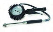 5 mtr Hose. Tyre Inflating gun c/w twin connector. 0-12 bar Pressure gauge in bar & psi. Accuracy class 1.6 to EN 837-1.