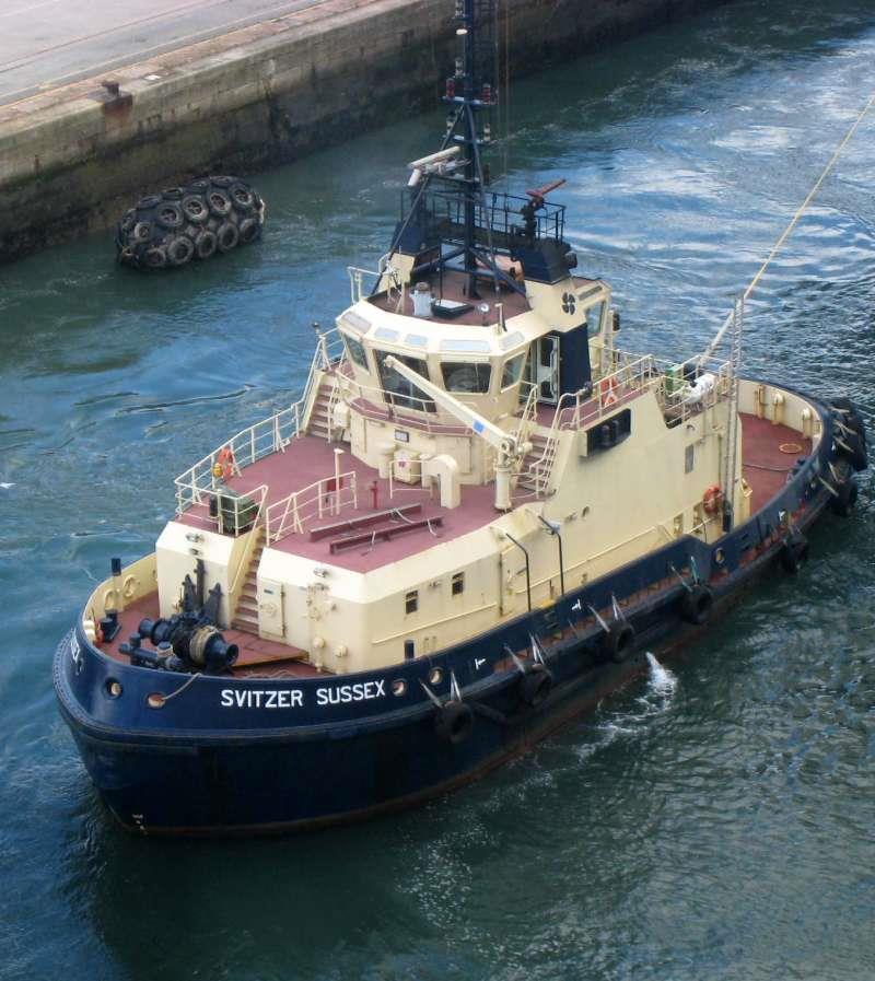 VESSEL IDENTIFICATION Vessel s Name: Sussex Operator: Svitzer Callsign: MQVW2 PERFORMANCE Maximum Speed: 12.