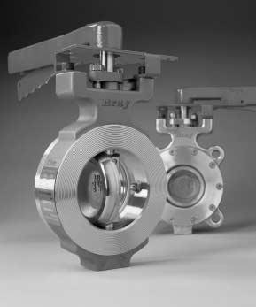 easy operation, light weight, and low cost of butterfly valves. One basic design is suitable for a wide range of services, including oxygen, chlorine, sour gas, vacuum, and steam applications.