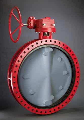 Series 32/33 & 35/36 Pressure RatingS Bidirectional Bubble-tight Shut-Off Downstream Flanges/Disc in Closed Position Series 32 (Wafer) 22-36 (550-900mm) 75 psi (5.