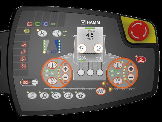 For decades, HAMM rollers have won drivers over with their convenient and logical operation and the same is true for the Easy Drive