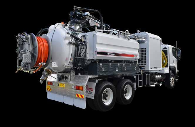 jetter / Vacuum excavation Trucks STG GLOBAL 8x4 & 10x4 - HDV6000 & HDV8000 The STG GLOBAL Jetter / Vacuum EXCAVATION Trucks are purpose built for non destructive digging which greatly reduces the