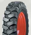 Suitable above all for high power modern excavators. Higher resistance to puncture and tread wear due to higher filling of tread area.