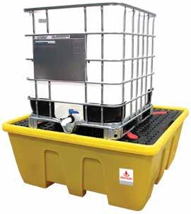 SUMP CAPACITY SUITABLE FOR USE WITH PRICE INC GST SJ-100-002 2 Drum Spill Container 236L 2 x 205L Drums $691.00 SJ-100-006 4 Drum Spill Container 242L 4 x 205L Drums $809.