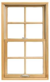 and options, including stains and grilles WINDOW STYLES Special sizes and configurations are also