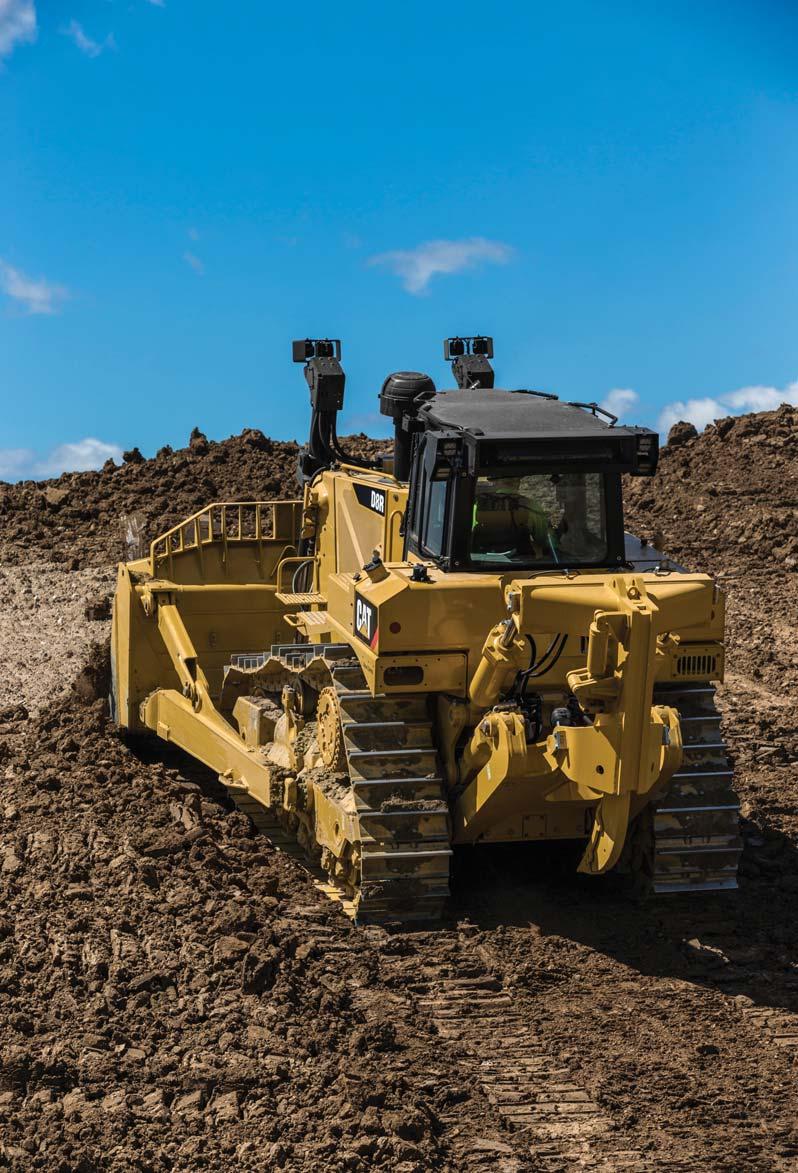 Productivity Proven Cat C15 ACERT engine gives you more horsepower and proven reliability. Get more work done in less time with a larger blade.