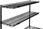 CANTILEVER SHELVES These optional 12 (305mm) wide shelves are ideal for adding extra storage overhead. NOTE: When ordering back posts, make sure to order correct height to accommodate these shelves.
