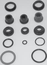 O-Rings, L-Rings and Grommets Part No. RIM DIAM.