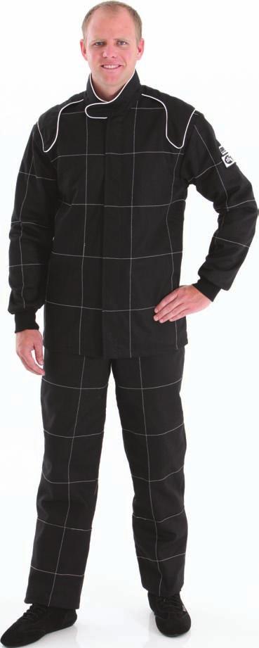 DRIVING SUITS Quilted Multi-Layer Proban Suits 1-PIECE SUIT Features box quilting, straight leg cuff with stirrups, inset pockets, high rise collar and European styling.