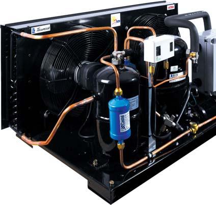EVO Refrigeration Condensing Unit The Tecumseh Evo condensing unit range is fully factory fitted allowing an exceptionally quick installation.