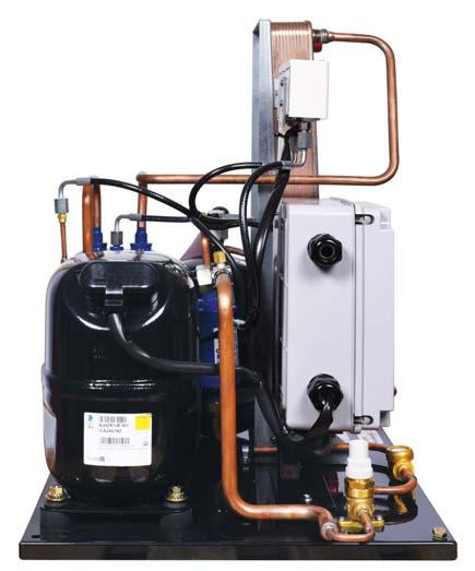 EVO Aqua Refrigeration Condensing Unit Tecumseh s line of water cooled condensing units are the perfect alternative when air cooled units are impractical due to excessively high ambient temperatures