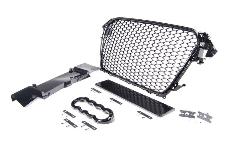 Installing an ECS Tuning Blackout Grille on an Audi B8 A4/S4
