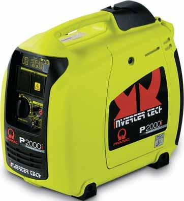 PORTABLE GENERATORS & POWER EQUIPMENT P INVERTER SERIES THE ACCURATE ENERGY The right power to supply equipment sensitive to voltage surges.