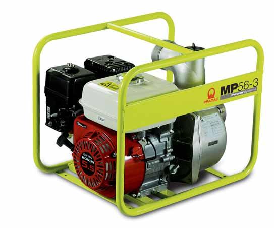 MOTOR PUMPS MP SERIES FOR TRASH AND CLEAN WATER Whenever it is necessary to move large quantities of water, whether during flooding, or simply filling a pond, these petrol powered pumps can move it