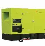INDUSTRIAL GENERATORS SOUNDPROOF GSW SERIES POWERFUL GENERATION Heavy duty generators built with latest technology engines installing high level electronic devices becomes in a product capable to