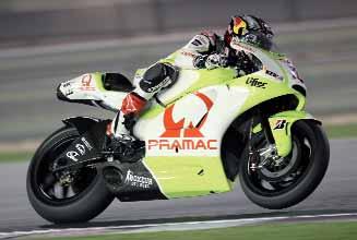 PRAMAC RACING The company values and the spirit of PRAMAC can find all their expression in the collaboration with DUCATI.
