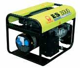PORTABLE GENERATORS & POWER EQUIPMENT ES SERIES LONG RUN ENERGY A class of petrol generators designed specifically for intensive operations where performance power is demanded by professional users