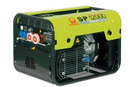 PORTABLE GENERATORS & POWER EQUIPMENT SP SERIES THE COMPLETE PROTECTION A premium range with insulation monitoring and Automatic Voltage Regulator as standard.